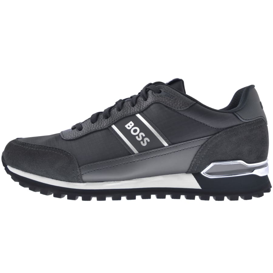 BOSS Parkour L Runner Trainers Navy Mainline Menswear